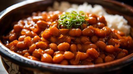 Wall Mural - Natto, Japanese food