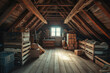 © toonsteb - old wooden attic room