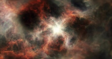 Wall Mural - nebula galaxy motion abstract background
