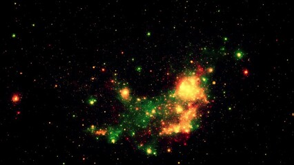 Wall Mural - space universe motion animation abstract background