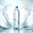 refreshing plastic drinking water bottle