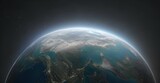Fototapeta Zachód słońca - 宇宙のから見た地球