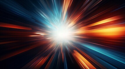 Wall Mural - Vibrant digital abstract background illustrating dynamic patterns and colors