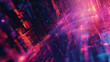 neon colored glitch distortion texture with grunge style