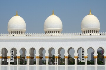 Wall Mural - Mezquita Sheikh Zayed en Abu Dhabi, Emiratos Árabes Unidos