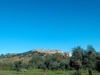 Wall Mural - village in region