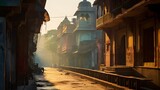 Fototapeta  - インドの街並み