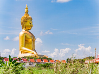 The Giant Buddha at Wat Muang, Ang Thong, Thailand