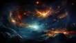 A dark interstellar space serves as the perfect backdrop for a starry night sky. Background with space. Space galaxy colorful nebula background, universe magic starry sky, HD wallpaper, sky wallpaper 
