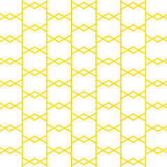 abstract seamless repeatable yellow vertical polygon pattern.