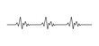 Pulse ecg heart beat cardiogram icon 
