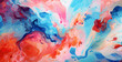 abstract background of colorful oil paint splashes on a white background,Abstract colorful ink in water. Ink in water. 3d rendering,abstract background of acrylic paints in blue, red and pink colors