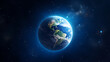 Cosmic illustration showing vibrant cosmic background