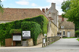 Fototapeta Big Ben - Saint Cyr l Ecole; France - august 4 2023 : educational Gally farm