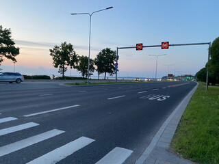 traffic light on the street