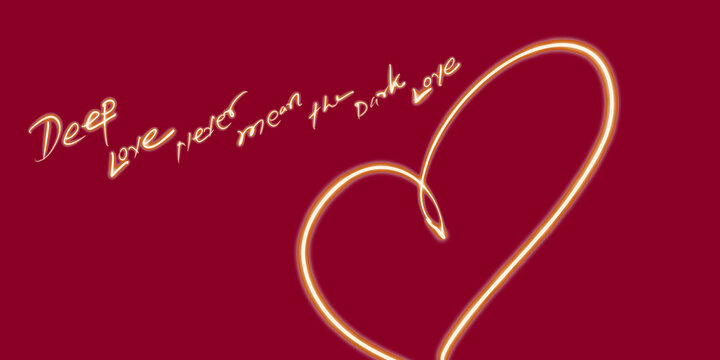 heart-shaped ribbon golden heart with diamonds PNG transparent unique easy to use anywhere unique premium royal quality on the red background wallpaper image love deep quotes 