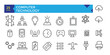 © Rubbble - Set of computer data processing icons. technology icons.