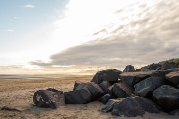 rocks on the beach