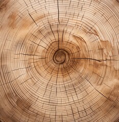  circular cuts in the rings of an old tree
