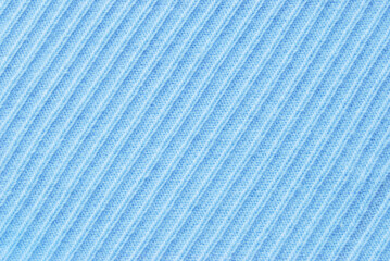 Wall Mural - Light blue soft ribbed jersey fabric texture as background