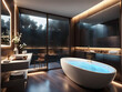 Understated Elegance Shines - Modern Minimalist Bathroom Design
