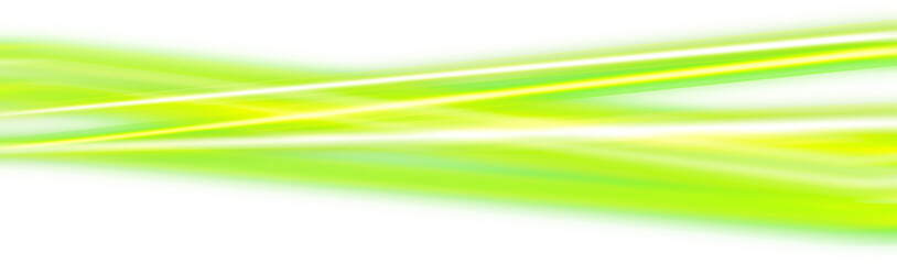 Wall Mural - green glowing dynamic energy neon lines