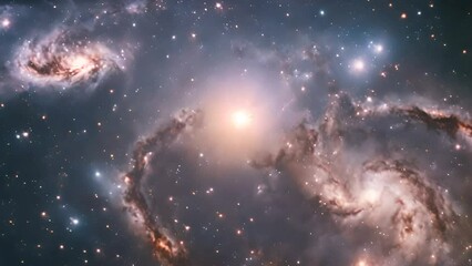 Wall Mural - traveling through deep space, navigating the universe