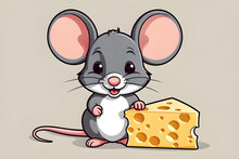 Cheesy Mouse Clipart Free Stock Photo - Public Domain Pictures