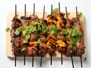 Sticker - Satay grilled chicken barbecue with peanut sauce