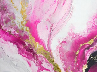 Wall Mural - Abstract pink trendy background