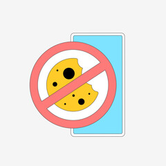 Wall Mural - prioritize user privacy with the cookieless vector icon. explore alternative ad tracking methods for