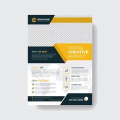 Professional Corporate Business Flyer Template,