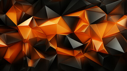 Wall Mural - Onyx_abstract_polygon_background