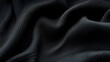 Mysterious Elegance: Black Matt Fabric Texture