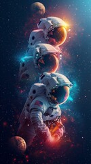 Space Odyssey: Isometric Astronaut Exploration