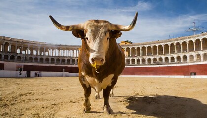 Canvas Print - spanish bull