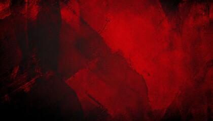 Poster - abstract red and black background