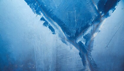 Wall Mural - abstract blue texture cement concrete wall background