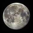 Full moon captured in stunning detail