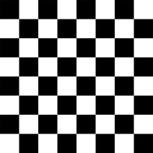 Simple Background Vector Design Seamless Checker Pattern With Black And White, Checkerboard Wallpaper.