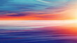 Artistic side of sunsets with abstract, captivating hues and patterns, creating a unique and visually stunning sunset abstract background Ai Generative