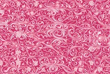 The Vector Illustration Contains The Image Of Seamless Pink Pattern