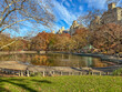 Central Park Autumn at Manhattan. New York City.