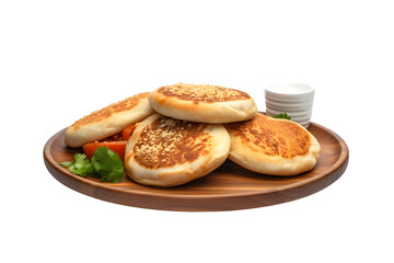Wall Mural - Gorditas on a plate