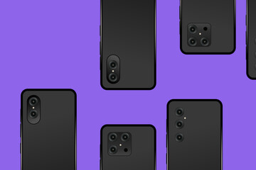 Smartphone prototype mockup