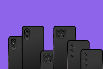 Smartphone prototype mockup