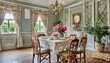 elegant cottage dining room decor and interior design country furniture and home decor english countryside house style