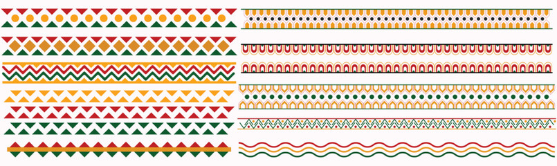 black | history | month | flower| pattern, card, celebrate, vector. identity concept, flag, colors r