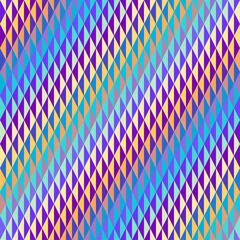 Aufkleber - Geometric abstract triangles pattern. Seamless vector pattern