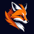 © Melvillian - Fox logo illustration, vector style graphics.